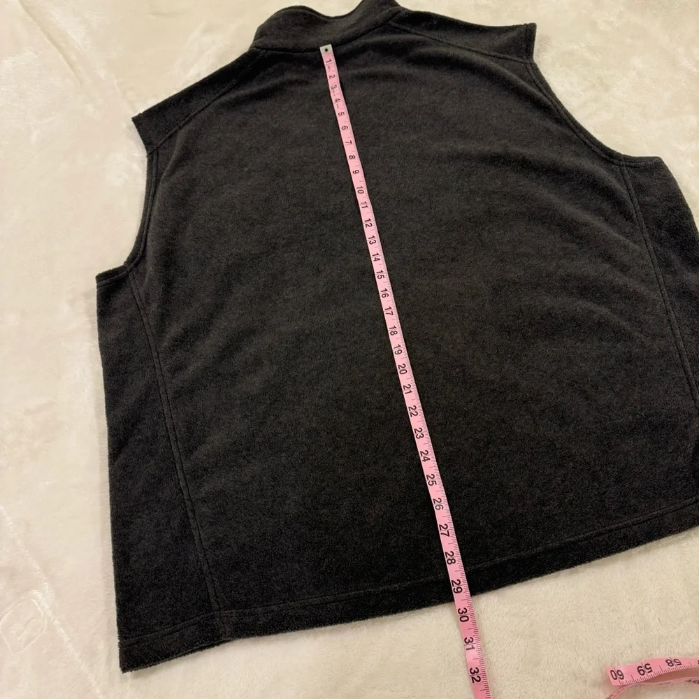 Columbia men’s grey fleece zip vest in size XXL - Picture 11 of 11